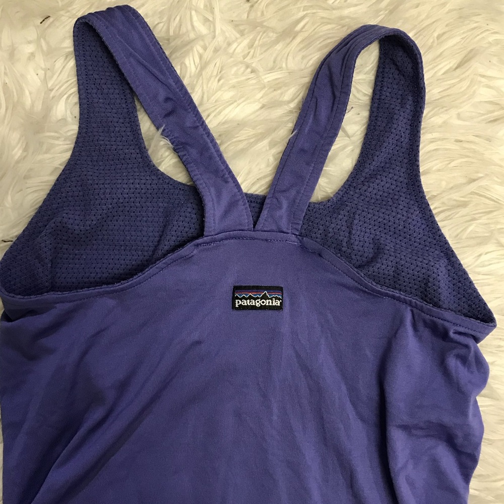 Purple Patagonia running tank!
